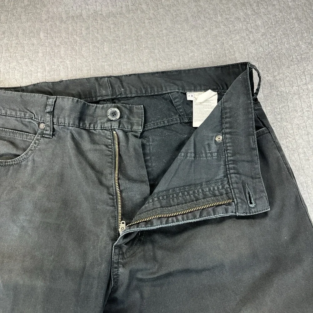 Armani exchange relaxed‎ Men 38/35X29 Black distressed black Pants (Giorgio)
